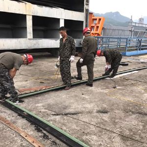 閘門水封更換、改造施工