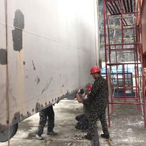 閘門水封更換、改造施工