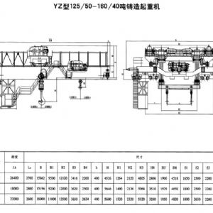 YZ型鑄造起重機